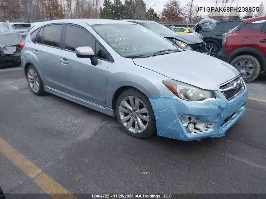 JF1GPAK68FH208855 2015 Subaru Impreza