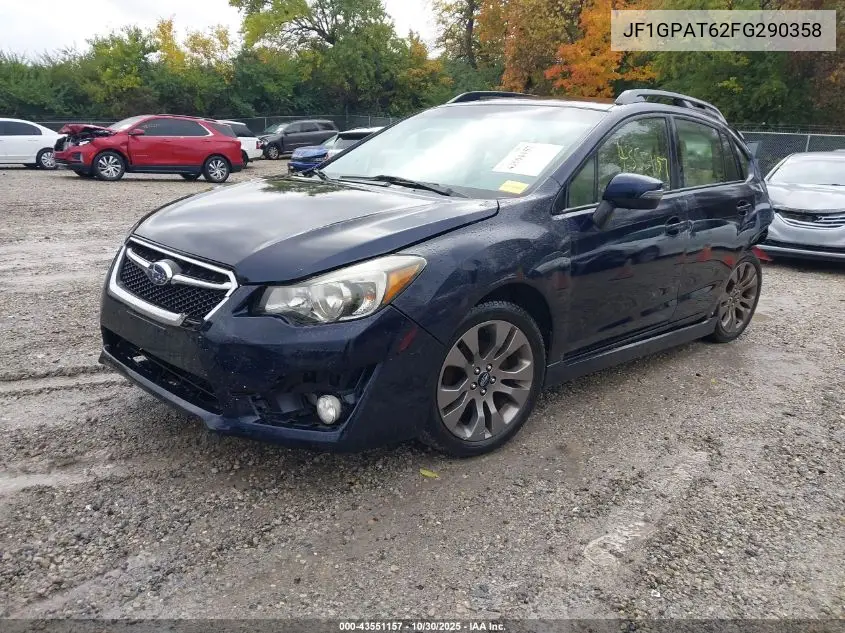 JF1GPAT62FG290358 2015 Subaru Impreza 2.0I Sport Premium