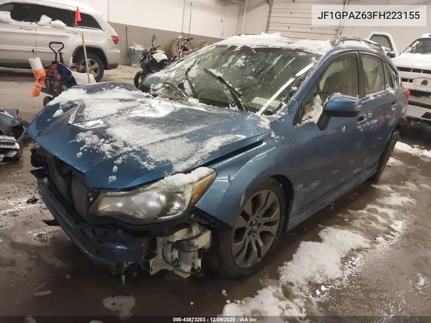 JF1GPAZ63FH223155 2015 Subaru Impreza 2.0I Sport Limited