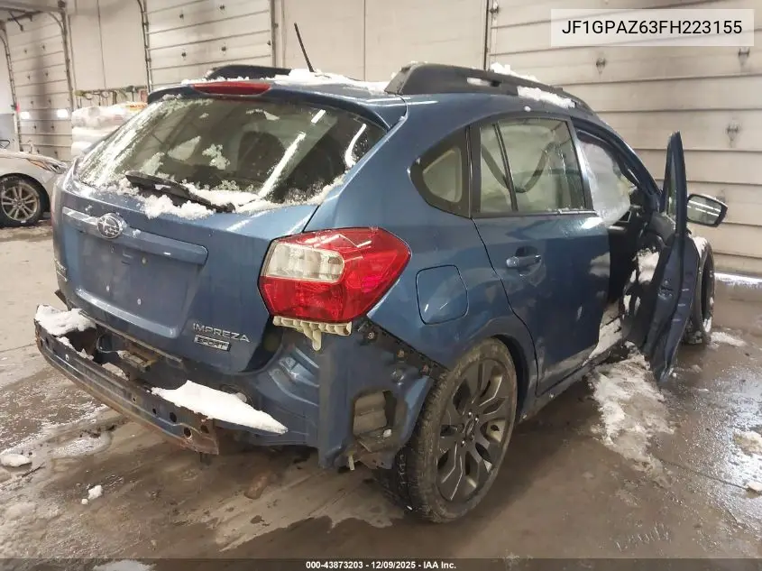 JF1GPAZ63FH223155 2015 Subaru Impreza 2.0I Sport Limited