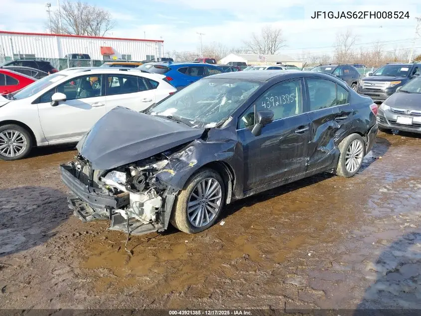 JF1GJAS62FH008524 2015 Subaru Impreza 2.0I Limited