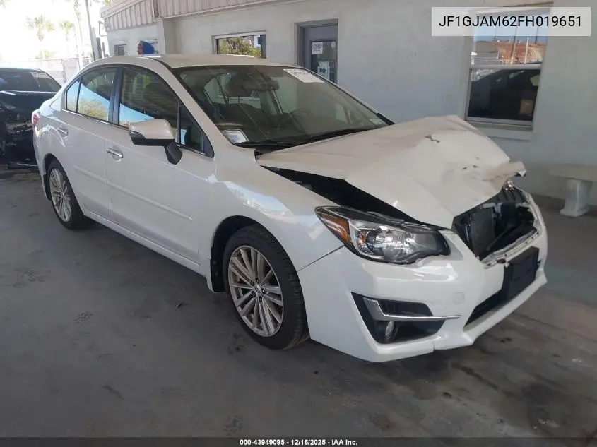 JF1GJAM62FH019651 2015 Subaru Impreza 2.0I Limited