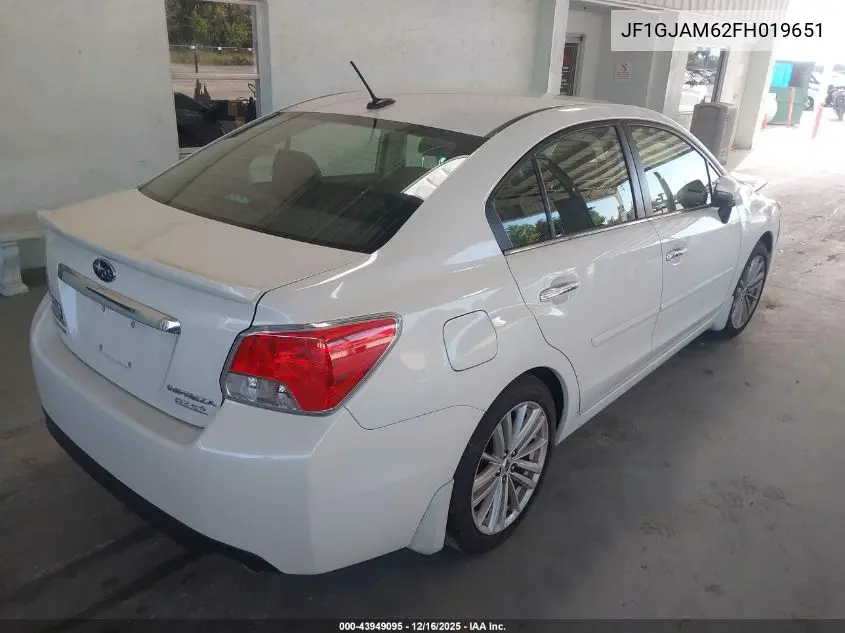 JF1GJAM62FH019651 2015 Subaru Impreza 2.0I Limited