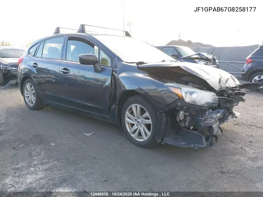 JF1GPAB67G8258177 2016 Subaru Impreza 2.0I Touring Package