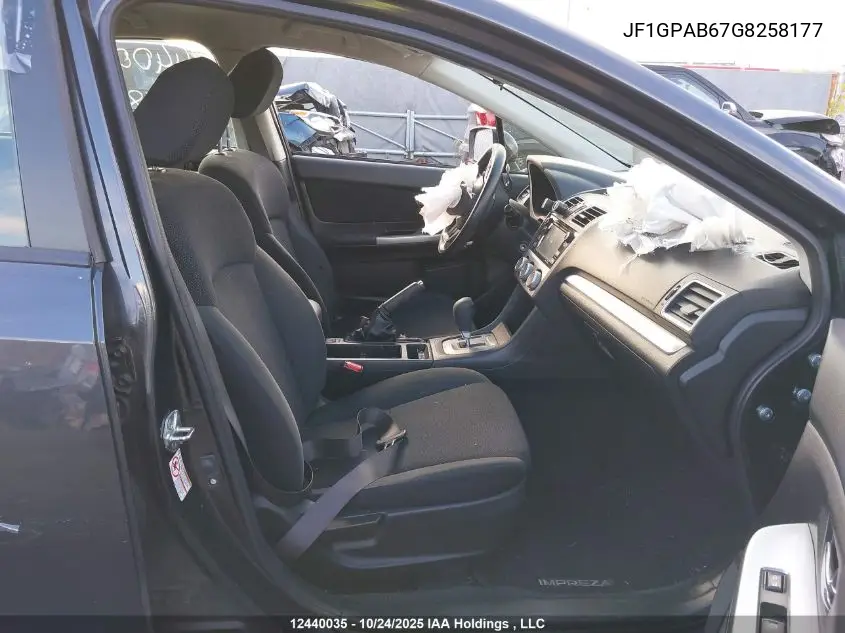 JF1GPAB67G8258177 2016 Subaru Impreza 2.0I Touring Package