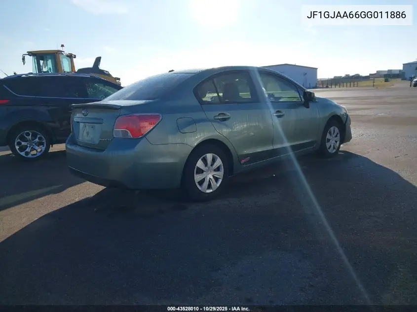 JF1GJAA66GG011886 2016 Subaru Impreza 2.0I