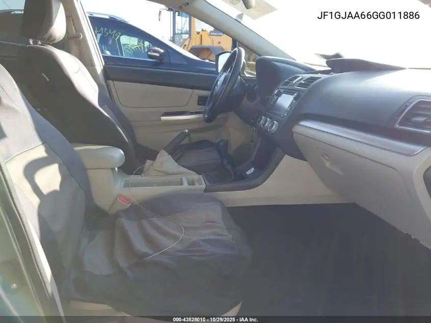 JF1GJAA66GG011886 2016 Subaru Impreza 2.0I