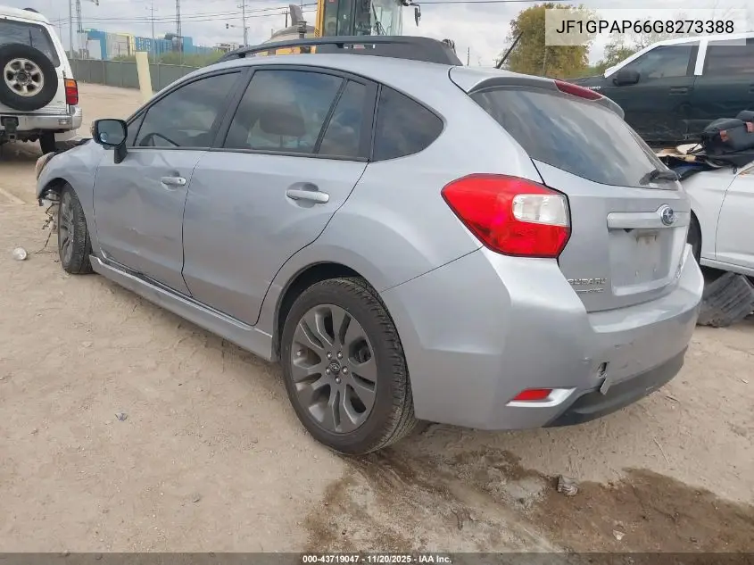 JF1GPAP66G8273388 2016 Subaru Impreza 2.0I Sport Premium