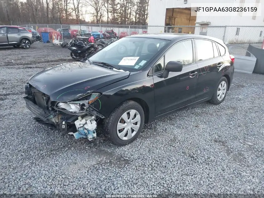 JF1GPAA63G8236159 2016 Subaru Impreza 2.0I