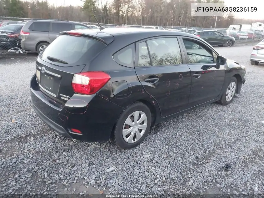 JF1GPAA63G8236159 2016 Subaru Impreza 2.0I