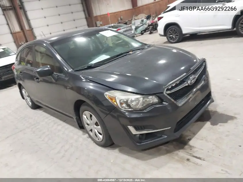 JF1GPAA66G9292266 2016 Subaru Impreza 2.0I