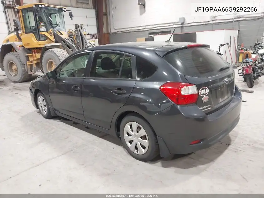 JF1GPAA66G9292266 2016 Subaru Impreza 2.0I