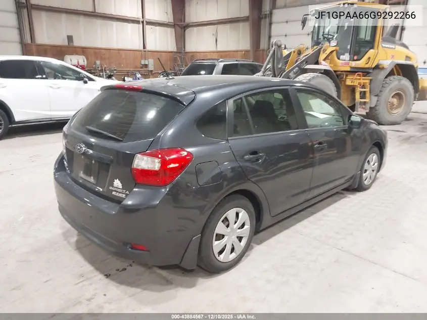 JF1GPAA66G9292266 2016 Subaru Impreza 2.0I