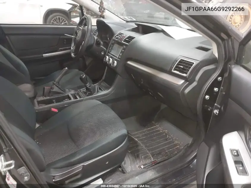 JF1GPAA66G9292266 2016 Subaru Impreza 2.0I