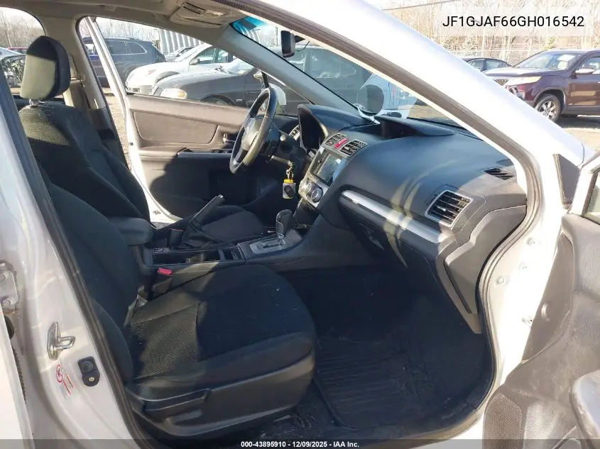 JF1GJAF66GH016542 2016 Subaru Impreza 2.0I Premium