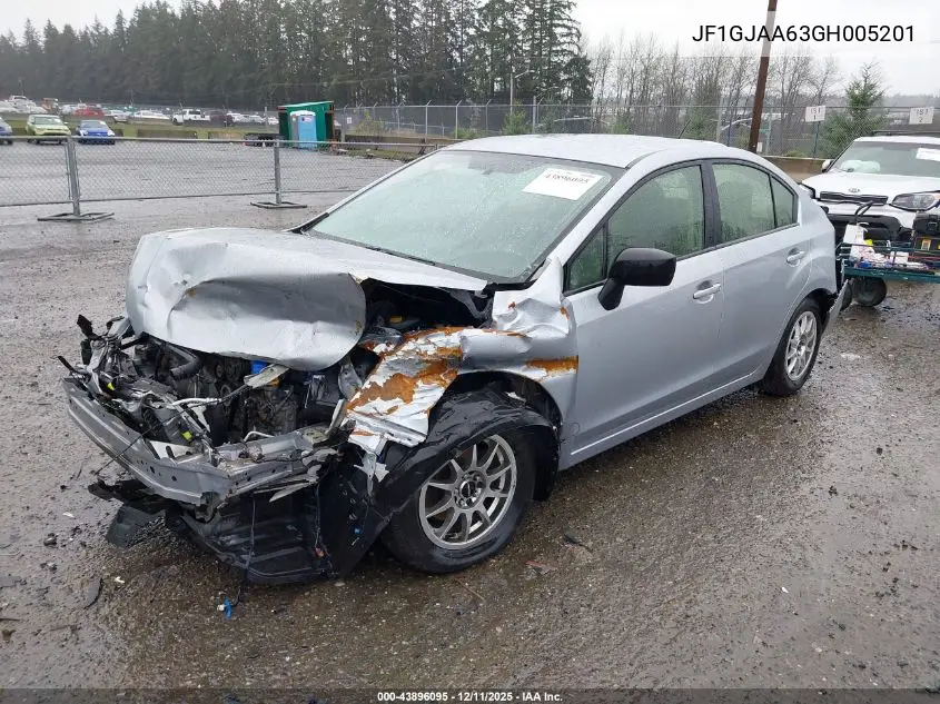 JF1GJAA63GH005201 2016 Subaru Impreza 2.0I