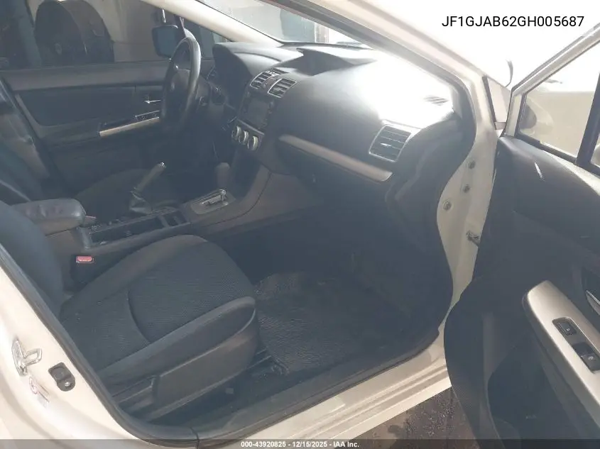 JF1GJAB62GH005687 2016 Subaru Impreza 2.0I Premium