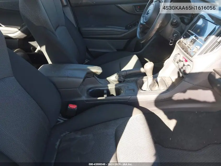 4S3GKAA65H1616056 2017 Subaru Impreza 2.0I (M5)