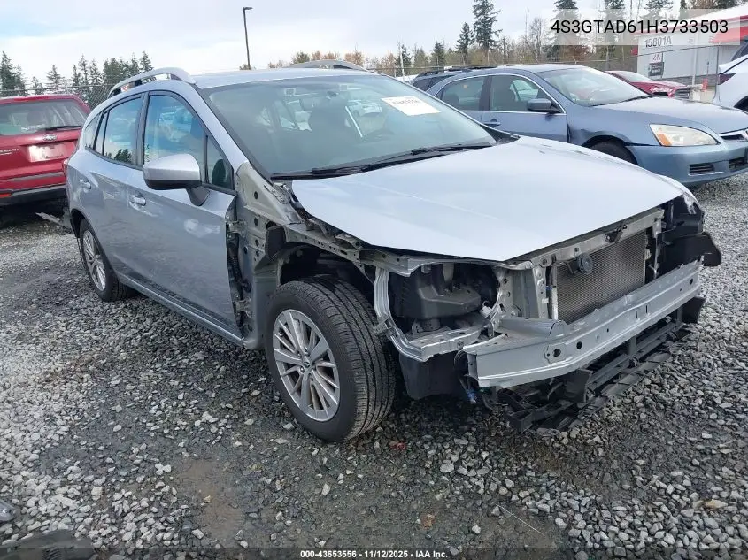 4S3GTAD61H3733503 2017 Subaru Impreza 2.0I Premium