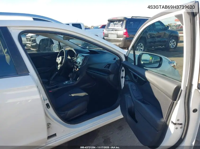 4S3GTAB69H3739620 2017 Subaru Impreza 2.0I Premium