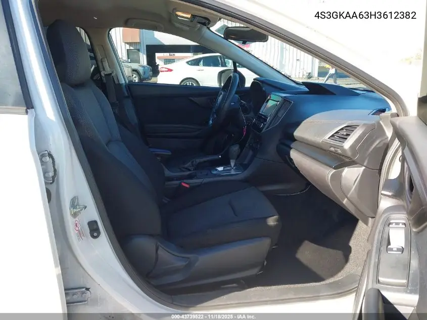 4S3GKAA63H3612382 2017 Subaru Impreza 2.0I