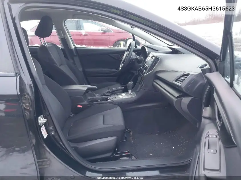 4S3GKAB65H3615623 2017 Subaru Impreza 2.0I Premium