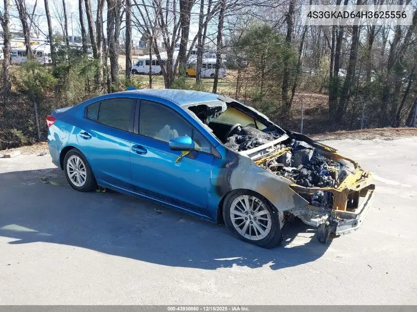 4S3GKAD64H3625556 2017 Subaru Impreza 2.0I Premium