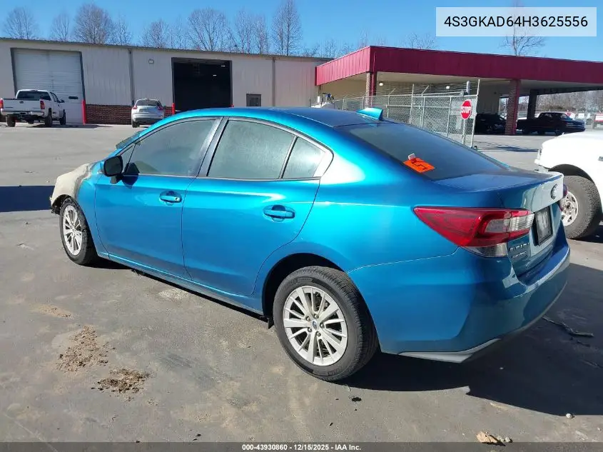 4S3GKAD64H3625556 2017 Subaru Impreza 2.0I Premium