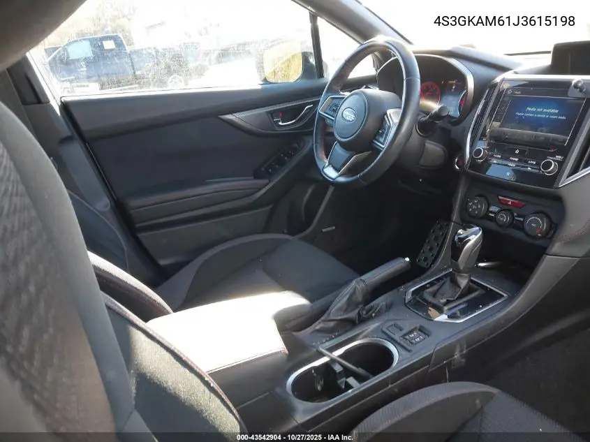 4S3GKAM61J3615198 2018 Subaru Impreza 2.0I Sport