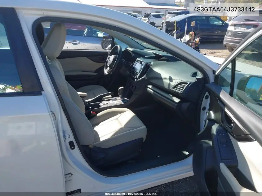 4S3GTAA64J3733442 2018 Subaru Impreza 2.0I