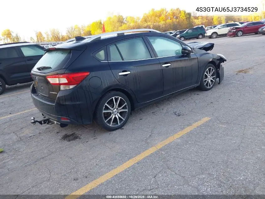 4S3GTAU65J3734529 2018 Subaru Impreza 2.0I Limited