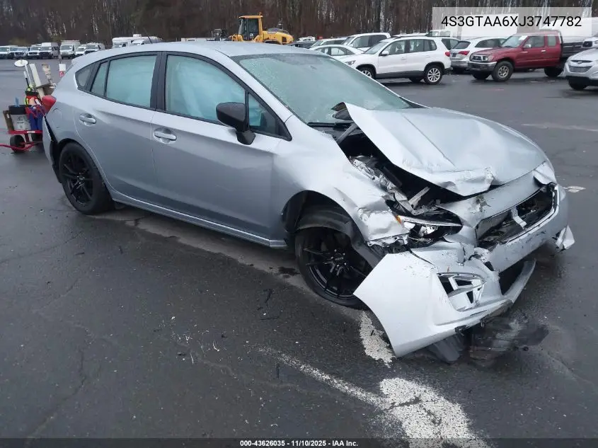 4S3GTAA6XJ3747782 2018 Subaru Impreza 2.0I
