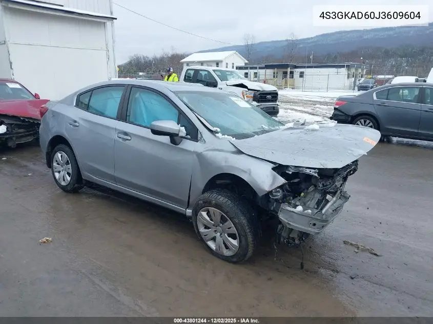 4S3GKAD60J3609604 2018 Subaru Impreza 2.0I Premium
