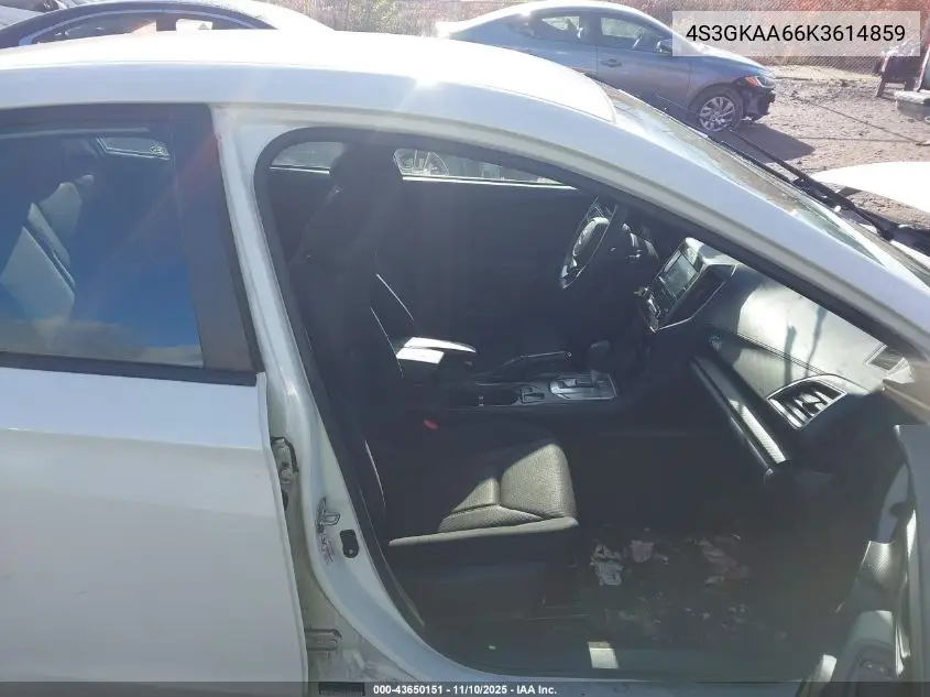 4S3GKAA66K3614859 2019 Subaru Impreza 2.0I
