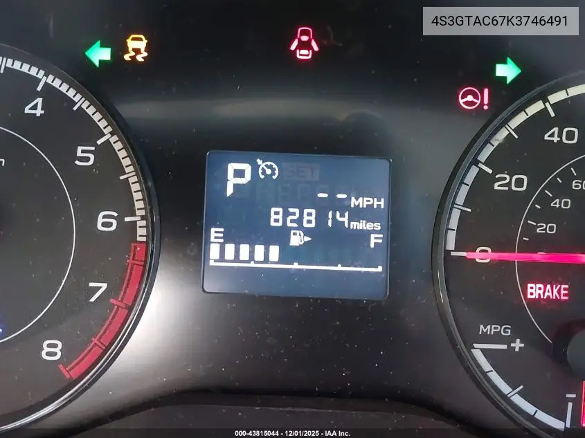 4S3GTAC67K3746491 2019 Subaru Impreza 2.0I Premium