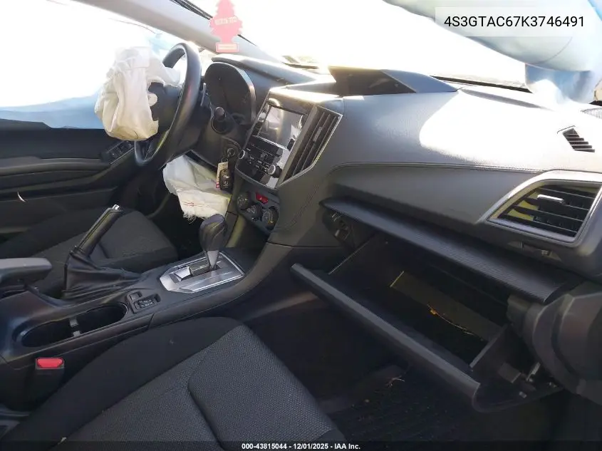 4S3GTAC67K3746491 2019 Subaru Impreza 2.0I Premium
