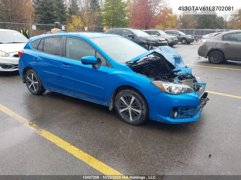 4S3GTAV61L3702081 2020 Subaru Impreza
