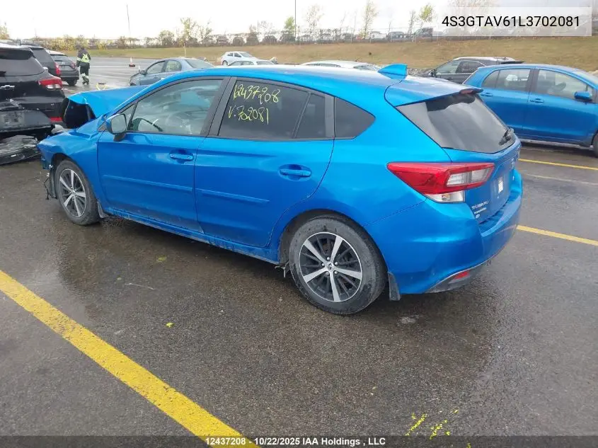 4S3GTAV61L3702081 2020 Subaru Impreza