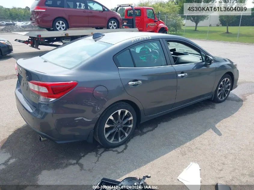 4S3GKAT61L3604089 2020 Subaru Impreza Limited