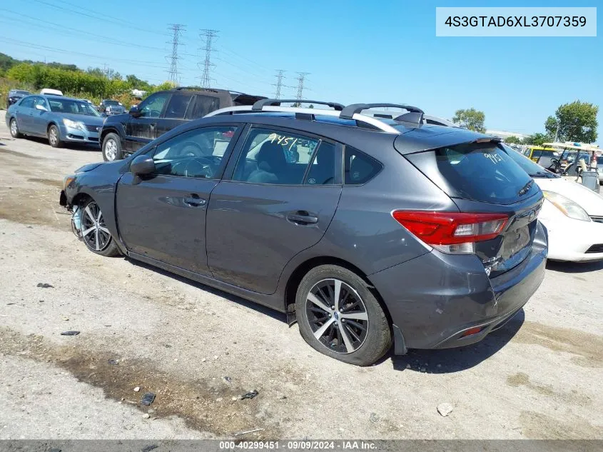 4S3GTAD6XL3707359 2020 Subaru Impreza Premium 5-Door