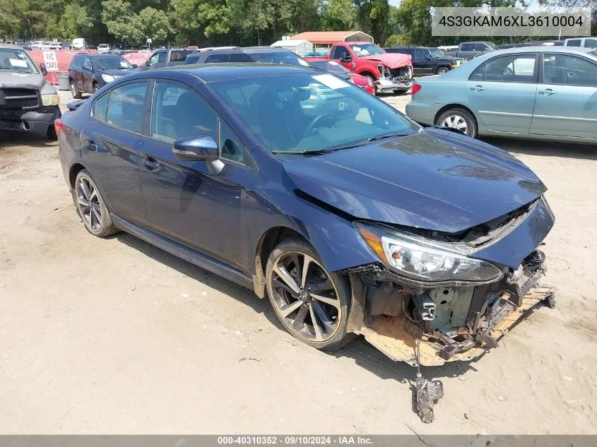 4S3GKAM6XL3610004 2020 Subaru Impreza Sport