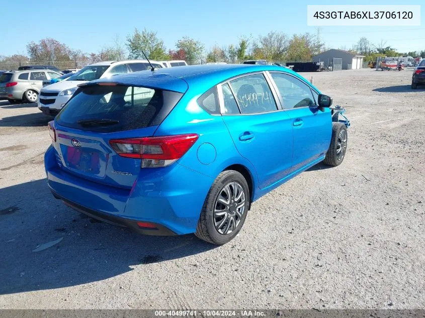 4S3GTAB6XL3706120 2020 Subaru Impreza 5-Door