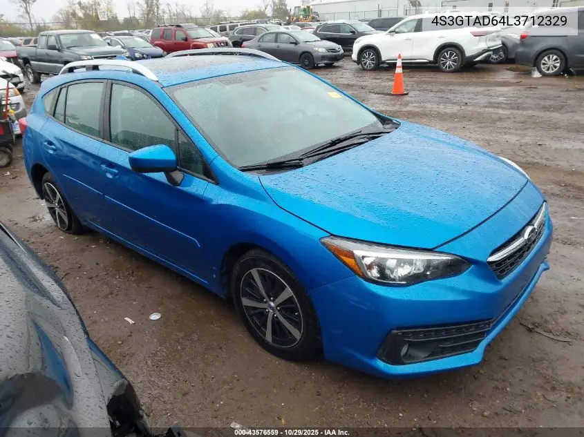 4S3GTAD64L3712329 2020 Subaru Impreza Premium 5-Door
