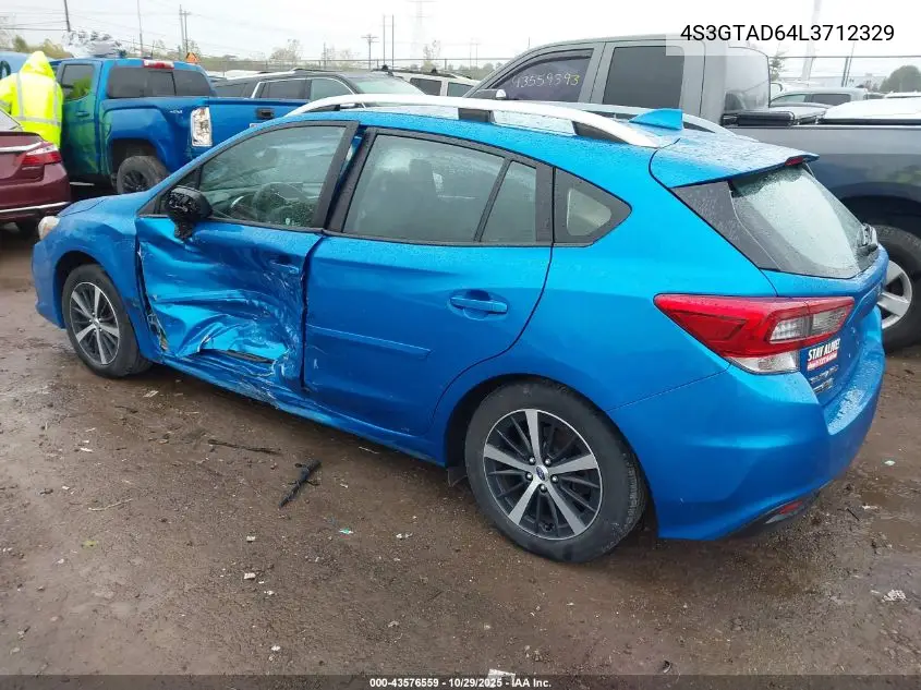 4S3GTAD64L3712329 2020 Subaru Impreza Premium 5-Door