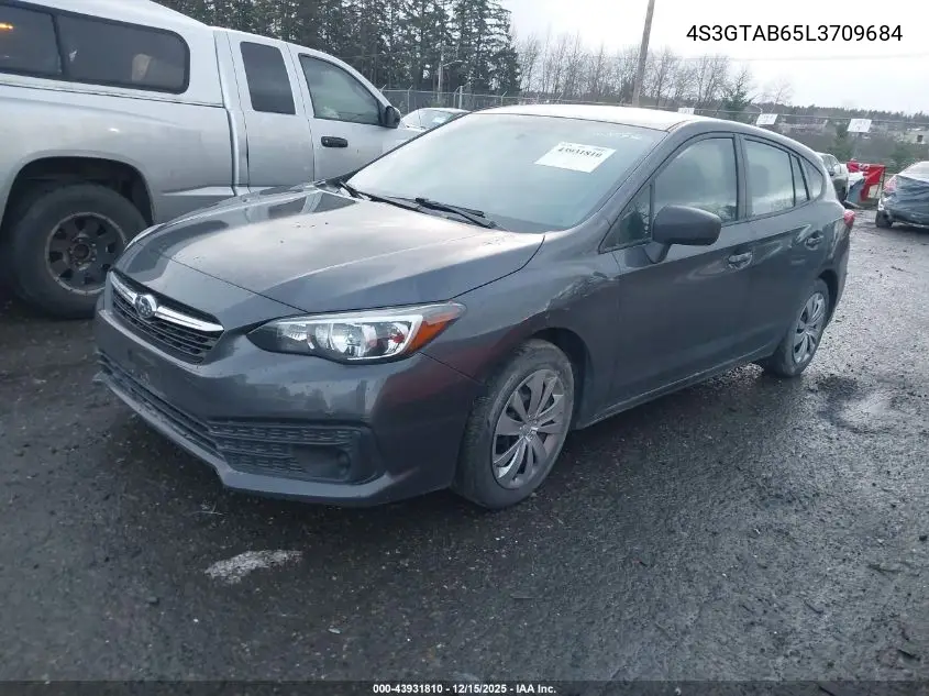 4S3GTAB65L3709684 2020 Subaru Impreza 5-Door