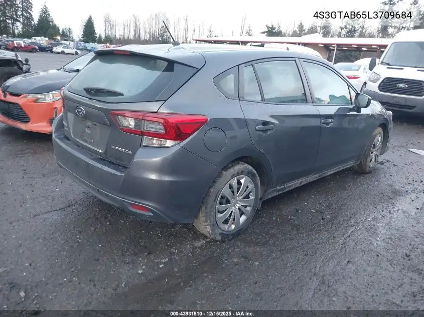 4S3GTAB65L3709684 2020 Subaru Impreza 5-Door
