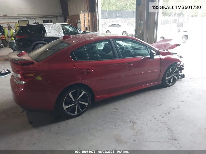 4S3GKAL61M3601730 2021 Subaru Impreza Sport