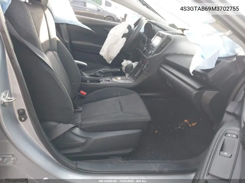 4S3GTAB69M3702755 2021 Subaru Impreza 5-Door