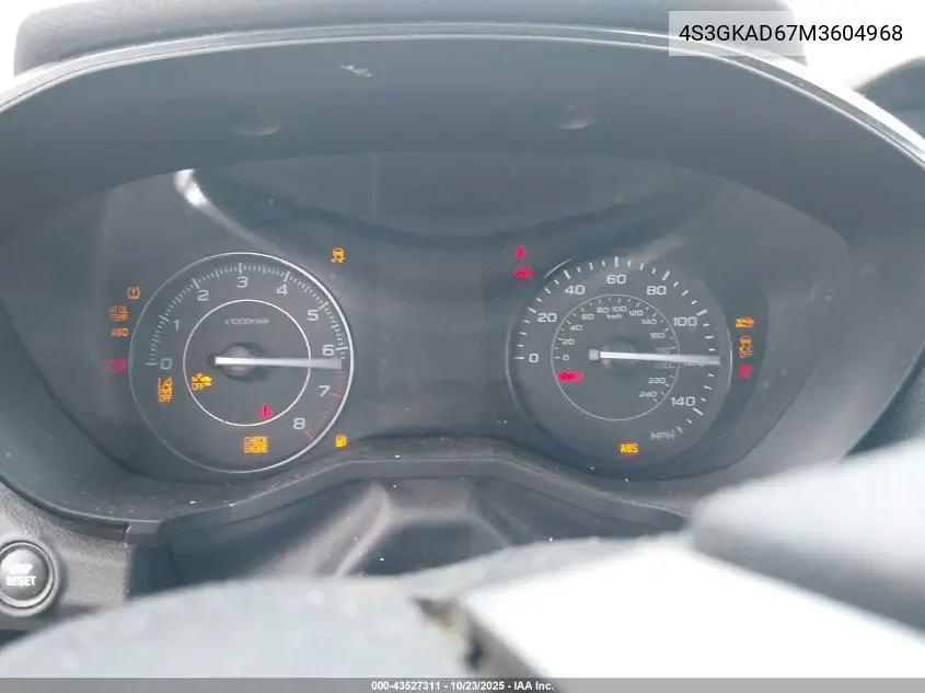 4S3GKAD67M3604968 2021 Subaru Impreza Premium