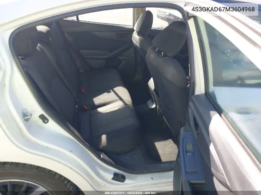 4S3GKAD67M3604968 2021 Subaru Impreza Premium